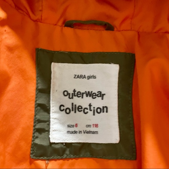 Zara Girls Puffer Jacket - Picture 2 of 5